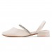 Sapato Ramarim Slingback Feminino Off White
