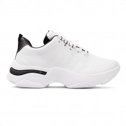 Tênis Ramarim Casual Conforto Feminino Branco / Preto