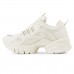 Tênis Ramarim Casual Crystal Sneaker Feminino Bege / Cinza