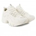 Tênis Ramarim Casual Crystal Sneaker Feminino Bege / Cinza