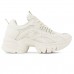Tênis Ramarim Casual Crystal Sneaker Feminino Bege / Cinza