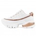 Tênis Ramarim Dreams Casual Feminino Branco / Rosê