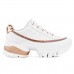 Tênis Ramarim Dreams Casual Feminino Branco / Rosê