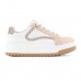 Tênis Ramarim Plataforma Cadarço Feminino Branco /Dourado