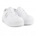 Tênis Ramarim SNK Casual Caixa Alta Feminino Branco / Prata