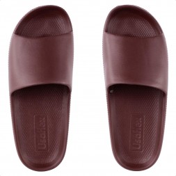 Chinelo Slide Usaflex Poofy Bordô
