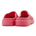 Chinelo Usaflex Plataforma Poofy Laser Feminino Coral