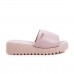 Chinelo Usaflex Slide Plataforma Rosa