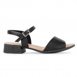 Sandália Usaflex Casual Glam Feminina Preto / Preto