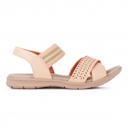 Sandália Usaflex Elastic Feminina Salmão