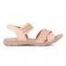 Sandália Usaflex Elastic Feminina Salmão