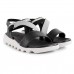 Sandália Usaflex Papete Elastico Feminino Preto / Cinza