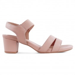 Sandália Usaflex Tiras Feminina Rosa / Rose