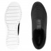 Tênis Usaflex Slip On Elastano Feminino Preto / Branco