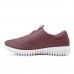 Tênis Usaflex Slip On Elastano Feminino Rosê / Lilás