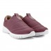 Tênis Usaflex Slip On Elastano Feminino Rosê / Lilás