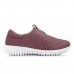 Tênis Usaflex Slip On Elastano Feminino Rosê / Lilás