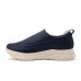 Tênis Usaflex Slip On Feminino Marinho / Bege