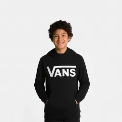 Moletom Vans Classic PO II Infantil Juvenil Preto / Branco
