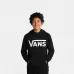Moletom Vans Classic PO II Infantil Juvenil Preto / Branco