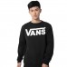 Moletom Vans Classic Crew LL Masculino Preto / Branco