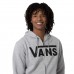 Moletom Vans Classic Zip Hoodie II Masculino Cinza / Preto