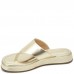 Chinelo Papete Via Uno Flatform Feminino Dourado