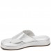 Chinelo Papete Via Uno Flatform Feminino Prata
