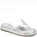Chinelo Papete Via Uno Flatform Feminino Prata