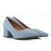 Scarpin Via Uno Bico Fino Feminino Jeans