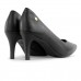 Scarpin Via Uno Bico Fino Feminino Preto