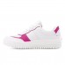 Tênis Vizzano Casual Feminino Branco / Rosa Chock