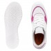 Tênis Vizzano Casual Feminino Branco / Rosa Chock