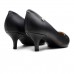 Scarpin Vizzano Bico Fino Salto Baixo Feminino Preto