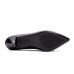 Scarpin Vizzano Bico Fino Salto Baixo Feminino Preto