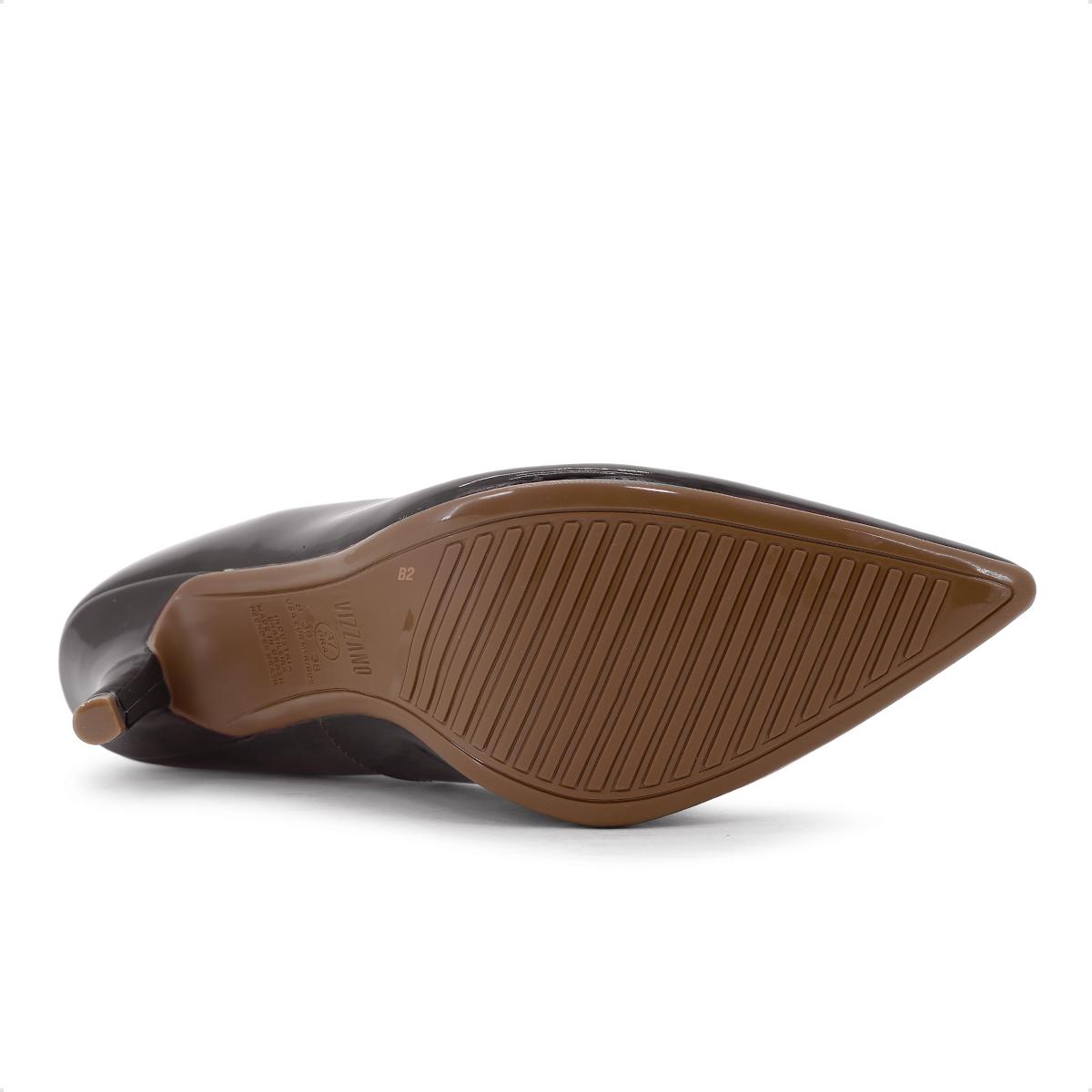 Scarpin best sale vizzano marrom