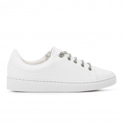 Tênis Vizzano Casual Strass Feminino Branco