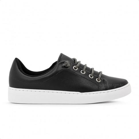 Tênis Vizzano Casual Strass Feminino Preto