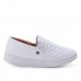 Tênis Vizzano Slip On  Elástico Branco / Branco