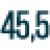 45,5